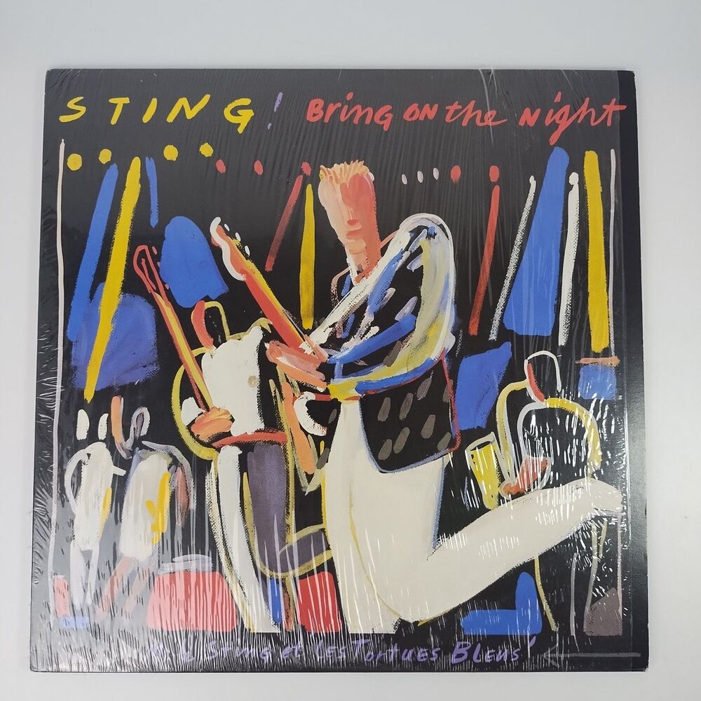 Sting - Bring On The Night (2x12" Vinyl, 1986) UK, A&M Records, BRING 1